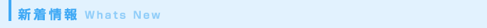 新着情報